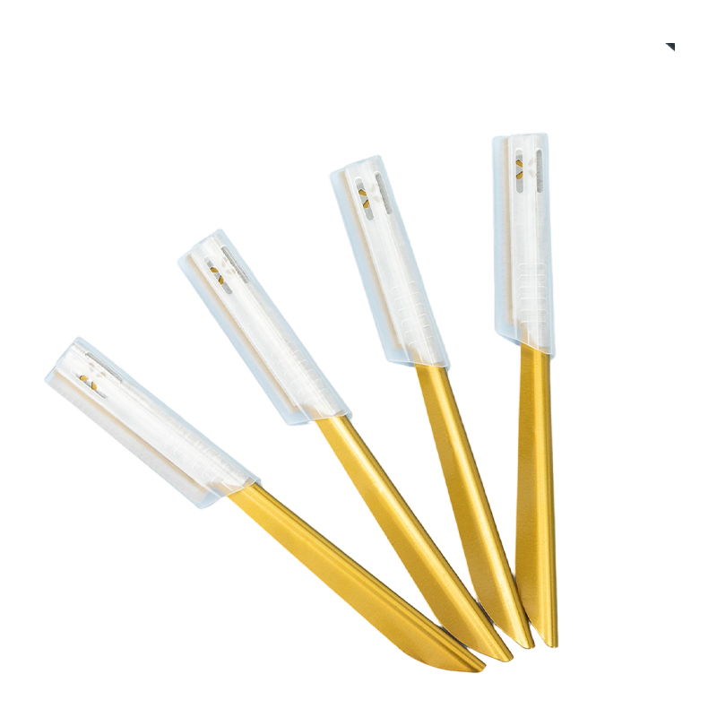 Maszynka do przycinania brwi i twarzy z antypoślizgowym uchwytem