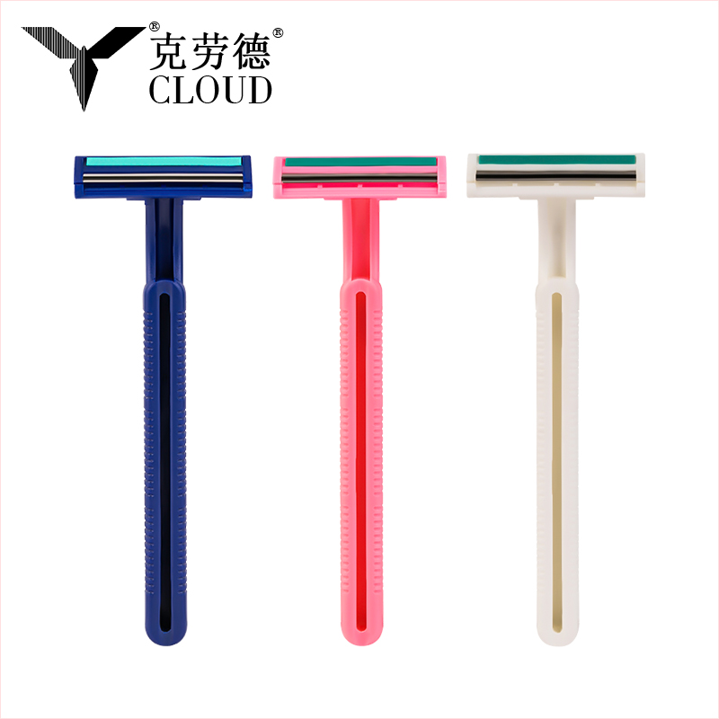 Żeńska maszynka do golenia wielokrotnego użytku do skóry wrażliwej