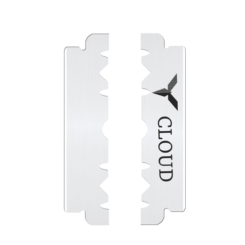 Super ostre żyletki o połowie 74 ostrzy