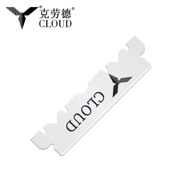 Super ostre żyletki o połowie 74 ostrzy