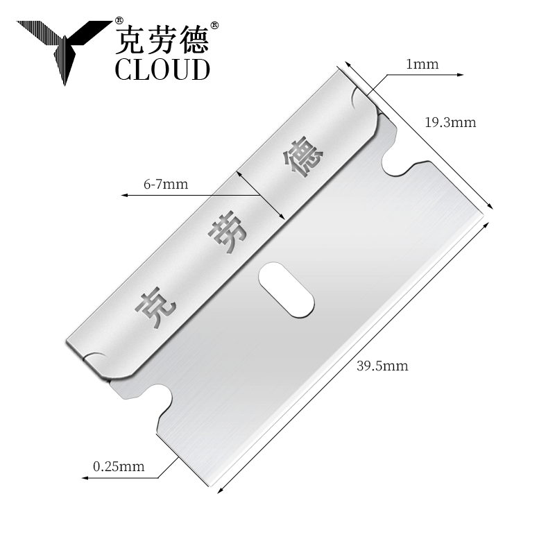 Uniwersalne żyletki z pojedynczą krawędzią