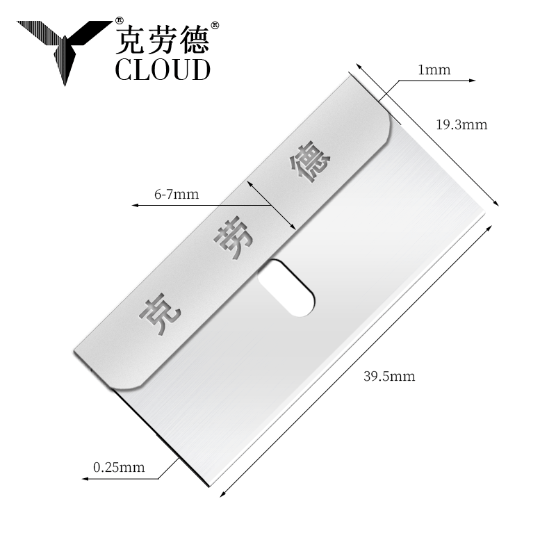 Uniwersalne żyletki z pojedynczą krawędzią