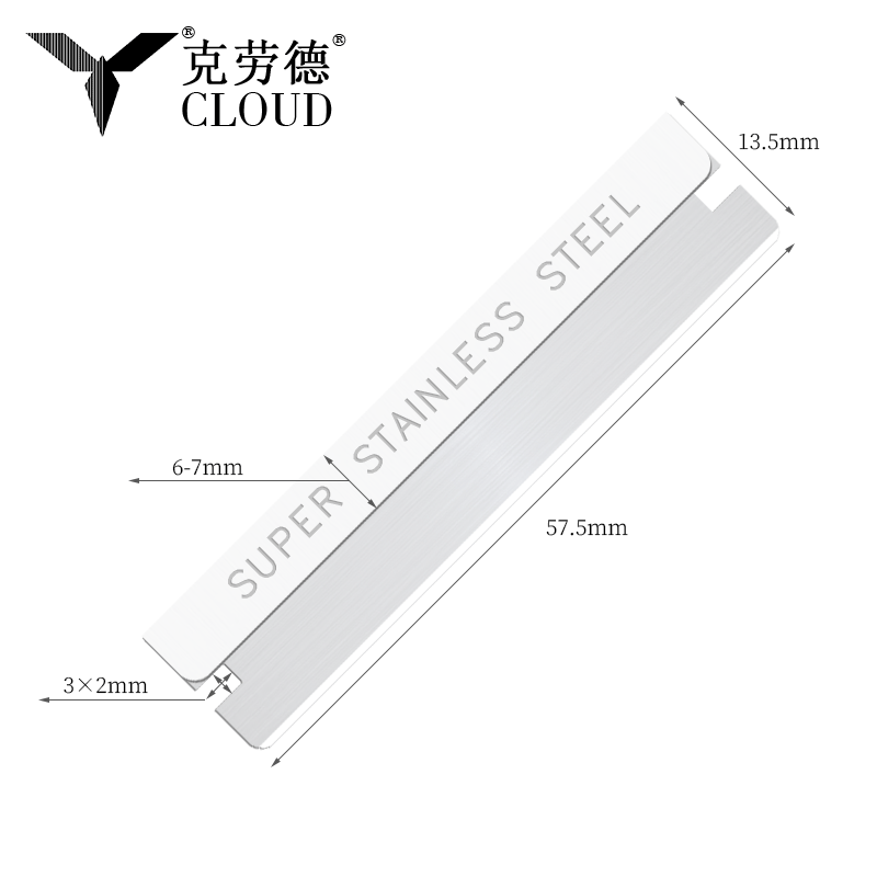 Ostrza do golenia z tektury falistej o pojedynczej krawędzi