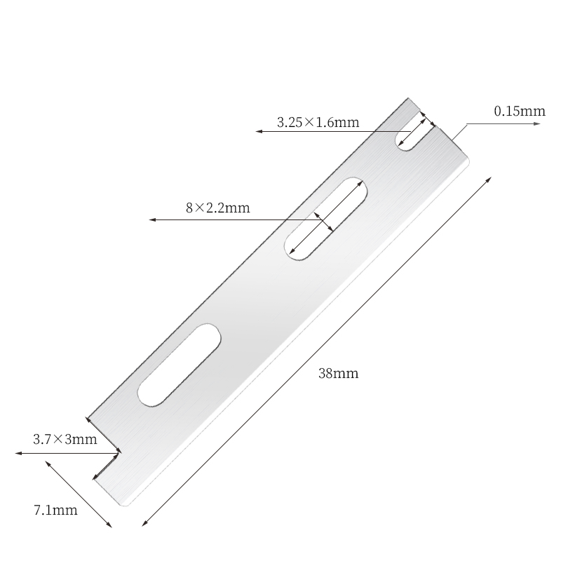 Wielofunkcyjne żyletki do brwi ze stali nierdzewnej wielokrotnego użytku