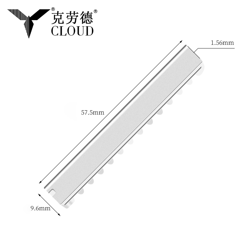 Ostrza do cięcia włosów ze stali nierdzewnej z pojedynczą krawędzią