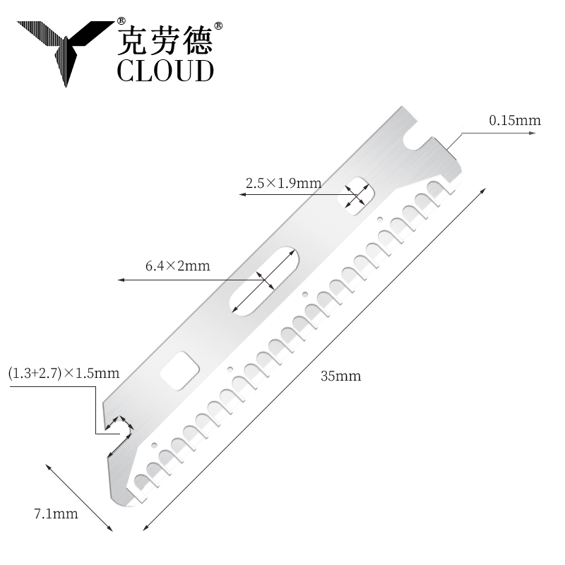Wielofunkcyjne żyletki do brwi ze stali nierdzewnej wielokrotnego użytku